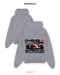 Худі Monoclo Charles Leclerc Ferrari Platinum – Сірий