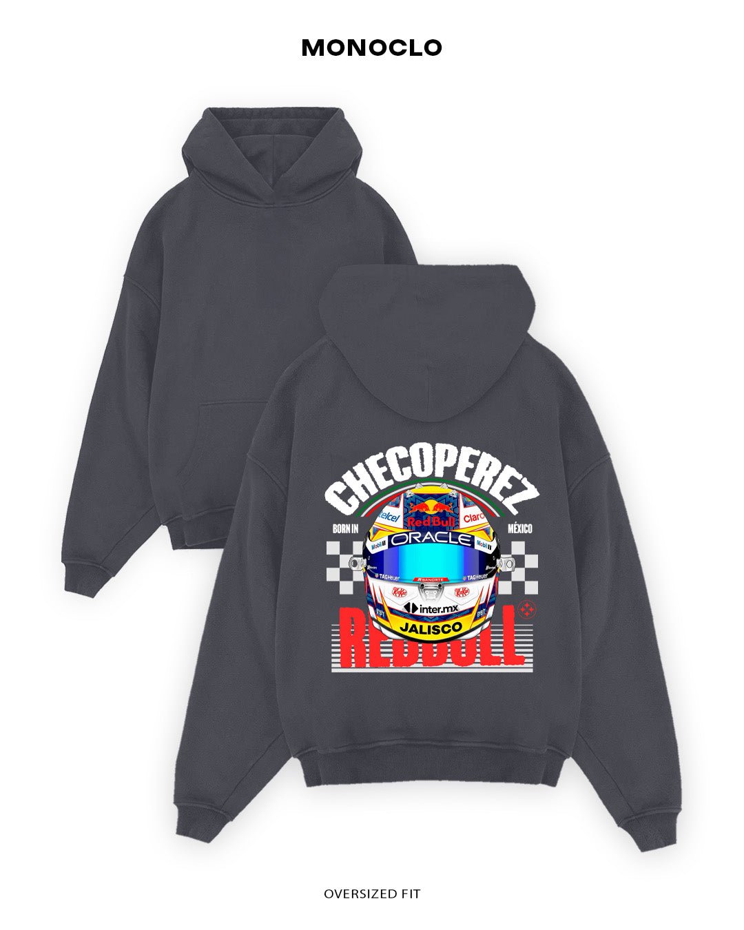 Худі Monoclo Checo Pérez Red Bull - shop_name Графітовий