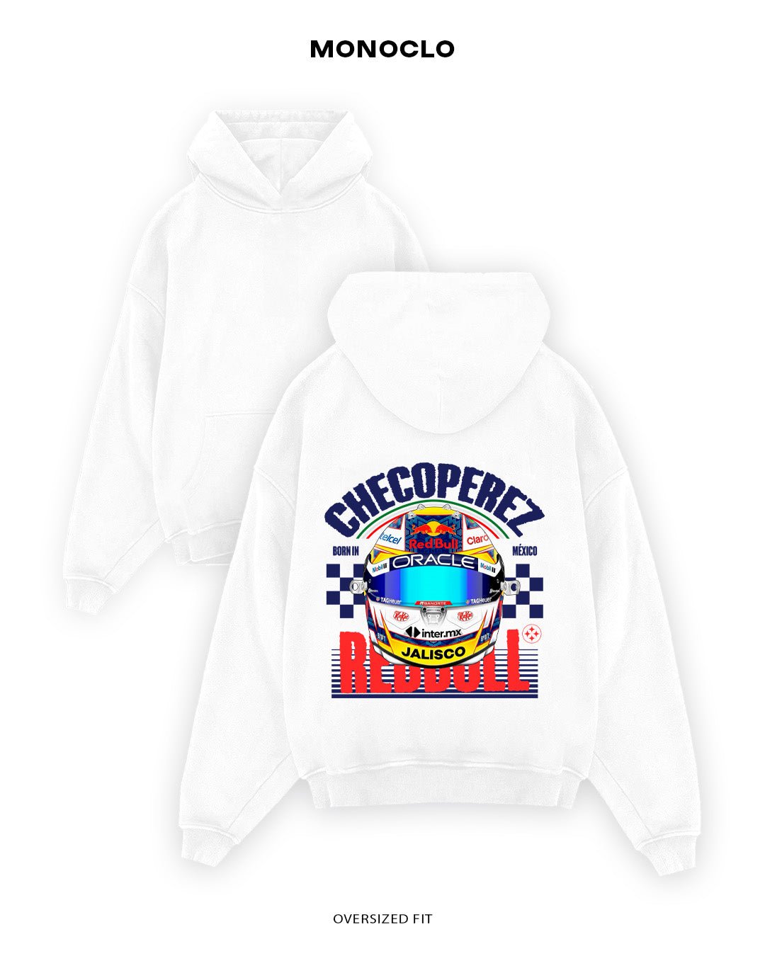 Худі Monoclo Checo Pérez Red Bull - shop_name Білий