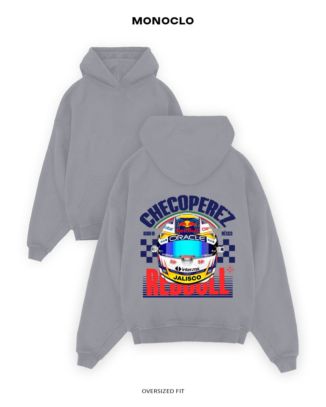 Худі Monoclo Checo Pérez Red Bull - shop_name Сірий