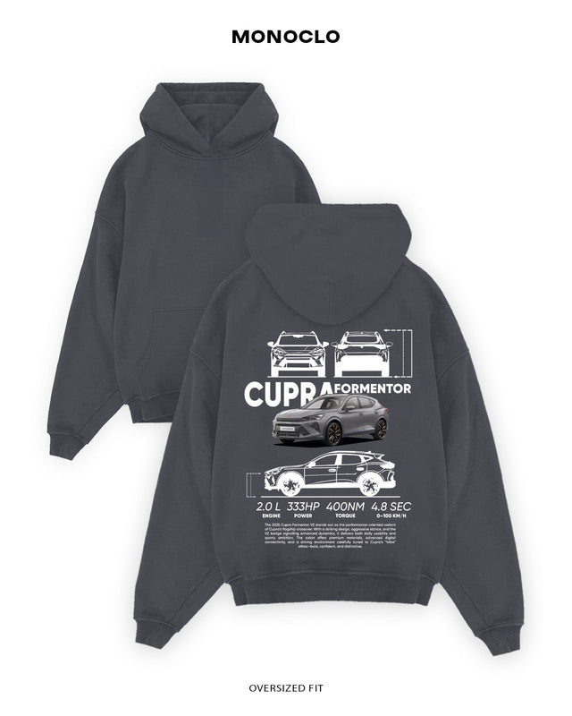 Худі Monoclo Cupra Formentor - shop_name Графітовий