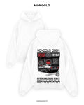Худі Monoclo DeLorean DMC-12 - Urban Garage Edition – Білий