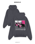Худі Monoclo Dodge Challenger 70 Pink – Графітовий