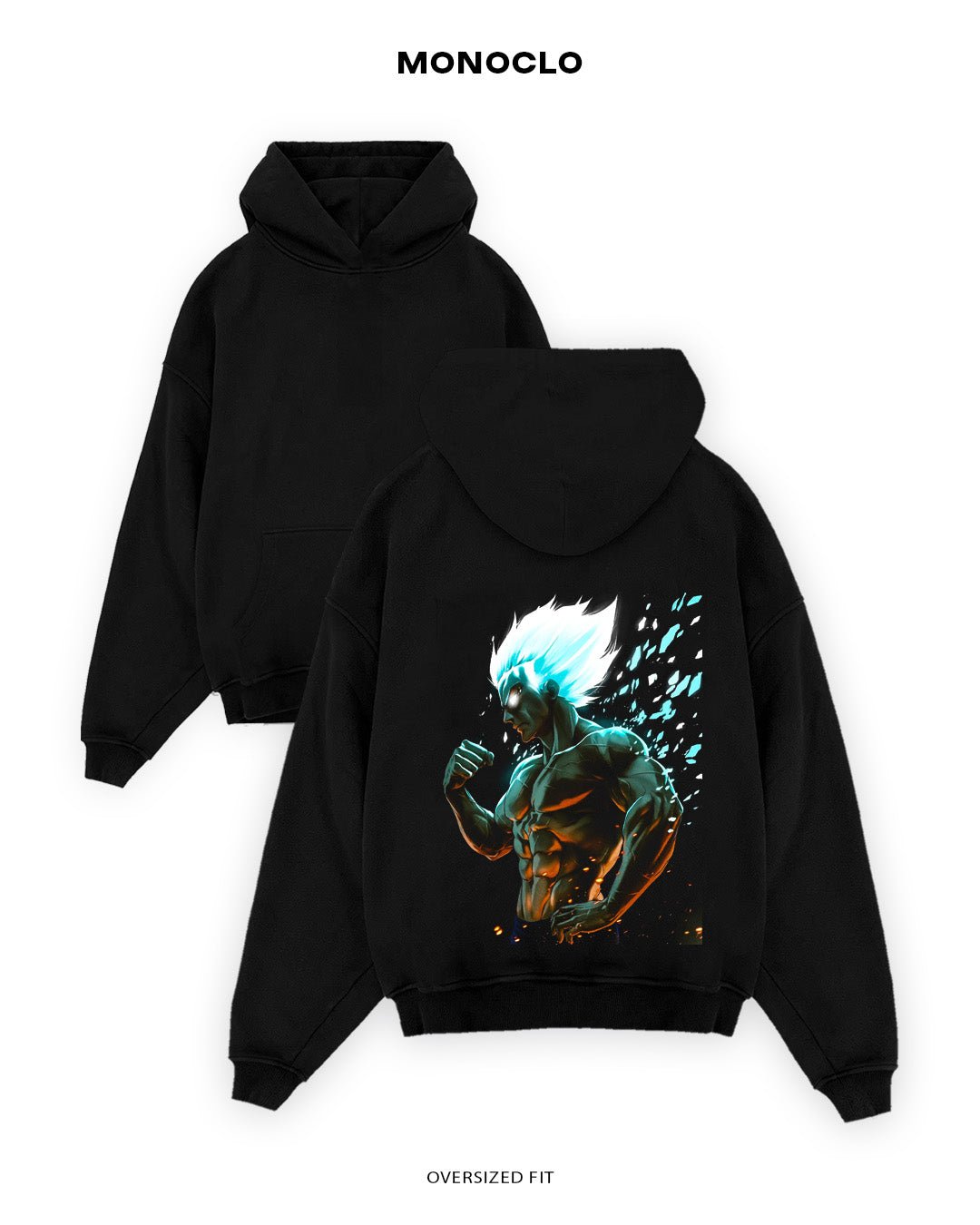 Худі Monoclo DRAGON BALL PREMIUM ⚡ - shop_name Чорний