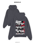 Худі Monoclo Drift King Nissan Skyline GT-R R33 – Графітовий