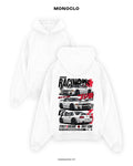 Худі Monoclo Drift King Nissan Skyline GT-R R33 – Білий