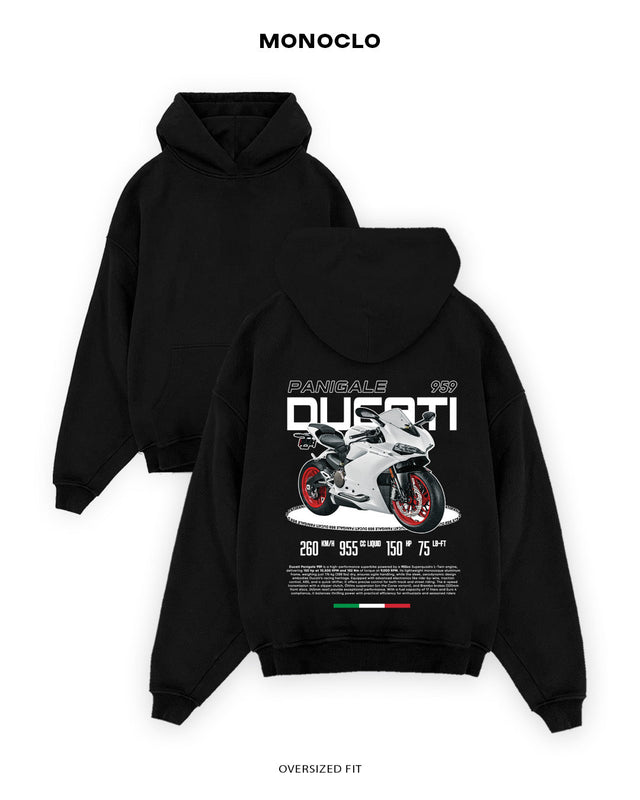 Худі Monoclo Ducati Panigale 959 - shop_name Чорний