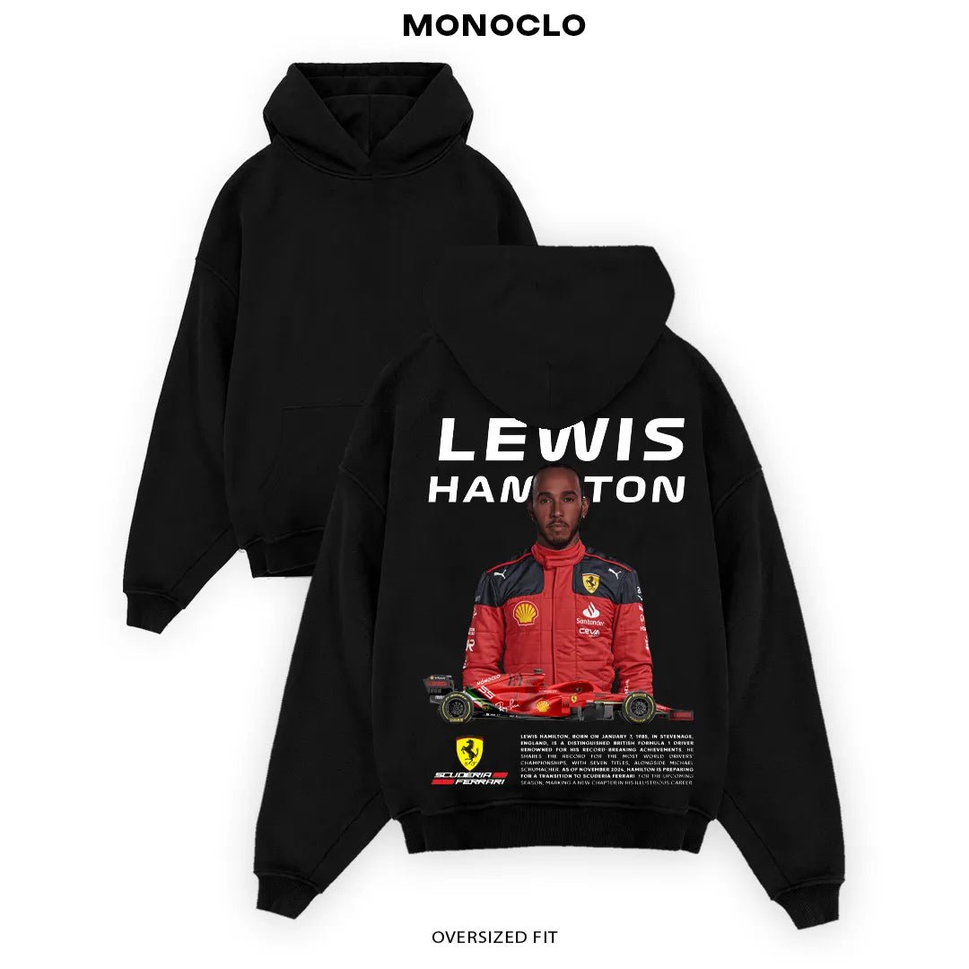 Худі Monoclo F1 HAM Ferrari - shop_name Чорний