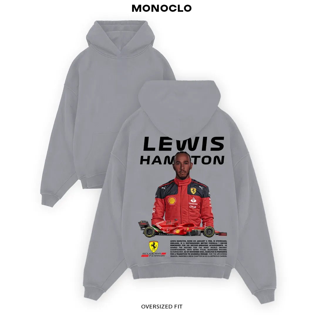 Худі Monoclo F1 HAM Ferrari - shop_name Сірий