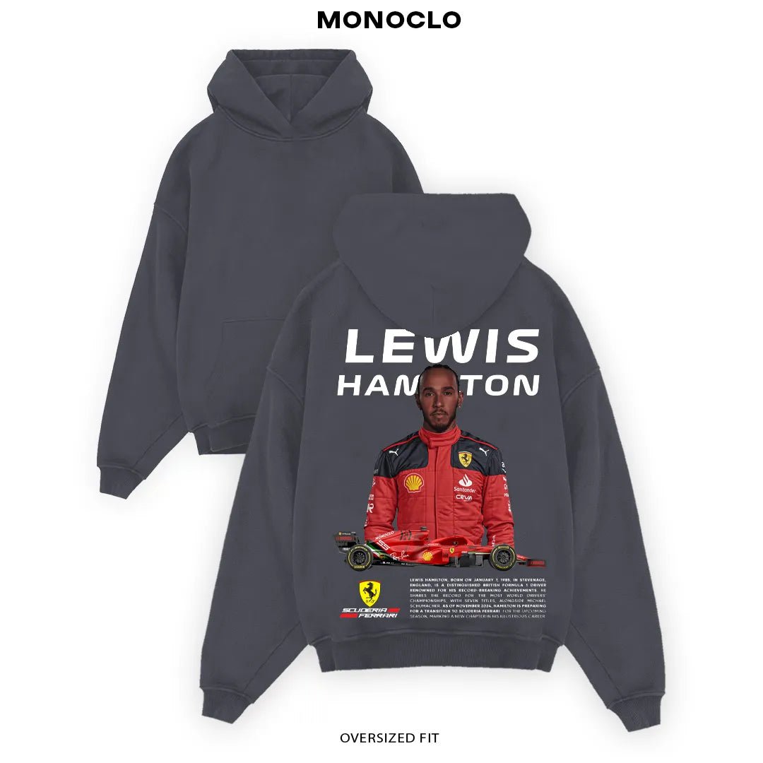 Худі Monoclo F1 HAM Ferrari - shop_name Графітовий