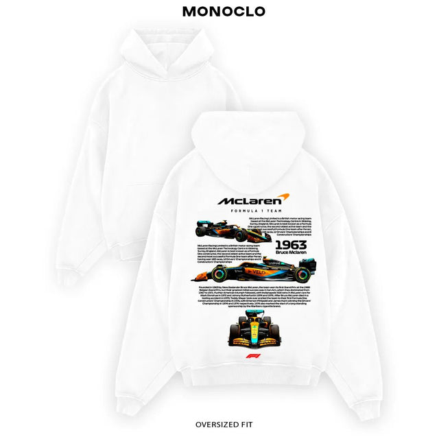 Худі Monoclo F1 MCLAREN TEAM - shop_name Білий