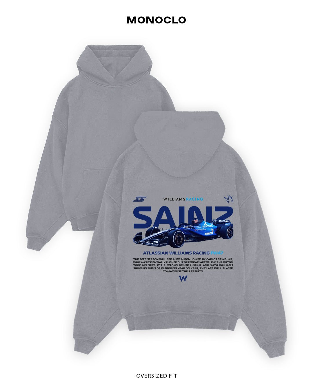 Худі Monoclo F1 Sainz FW47 - MONOCLO UA