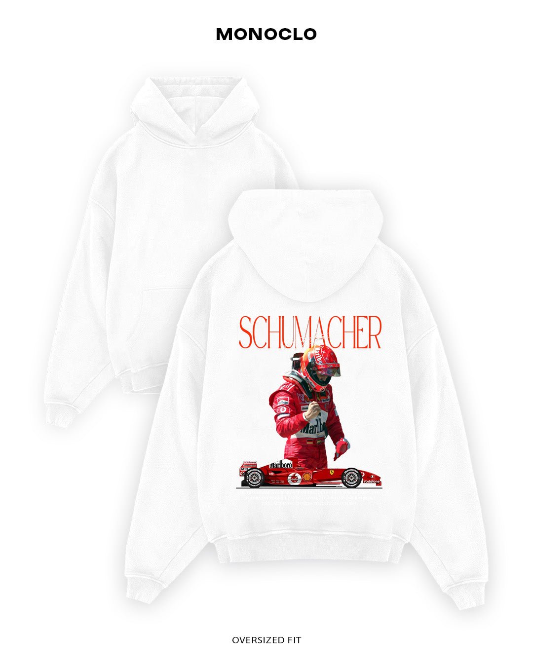 Худі Monoclo F1 Schumacher - MONOCLO UA