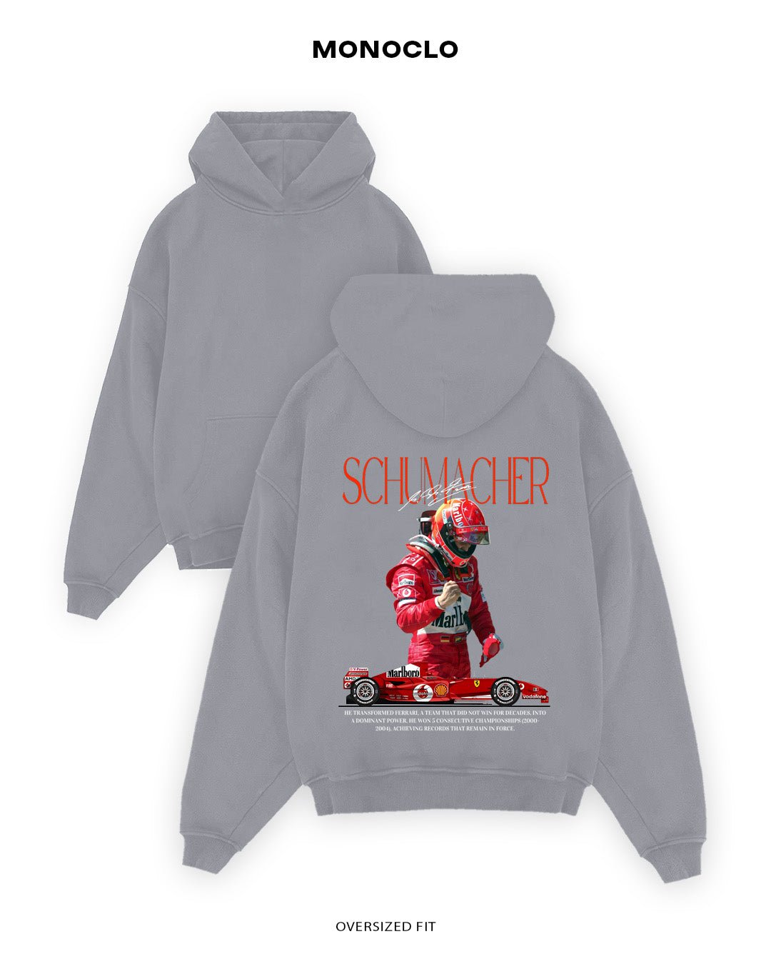 Худі Monoclo F1 Schumacher - MONOCLO UA