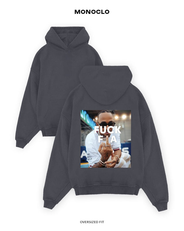 Худі Monoclo “F*CK FIA” - shop_name Графітовий