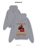 Худі Monoclo Ferrari Christmas - Leclerc – Сірий