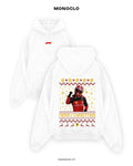 Худі Monoclo Ferrari Christmas - Leclerc – Білий