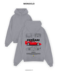 Худі Monoclo Ferrari F40 Red – Сірий