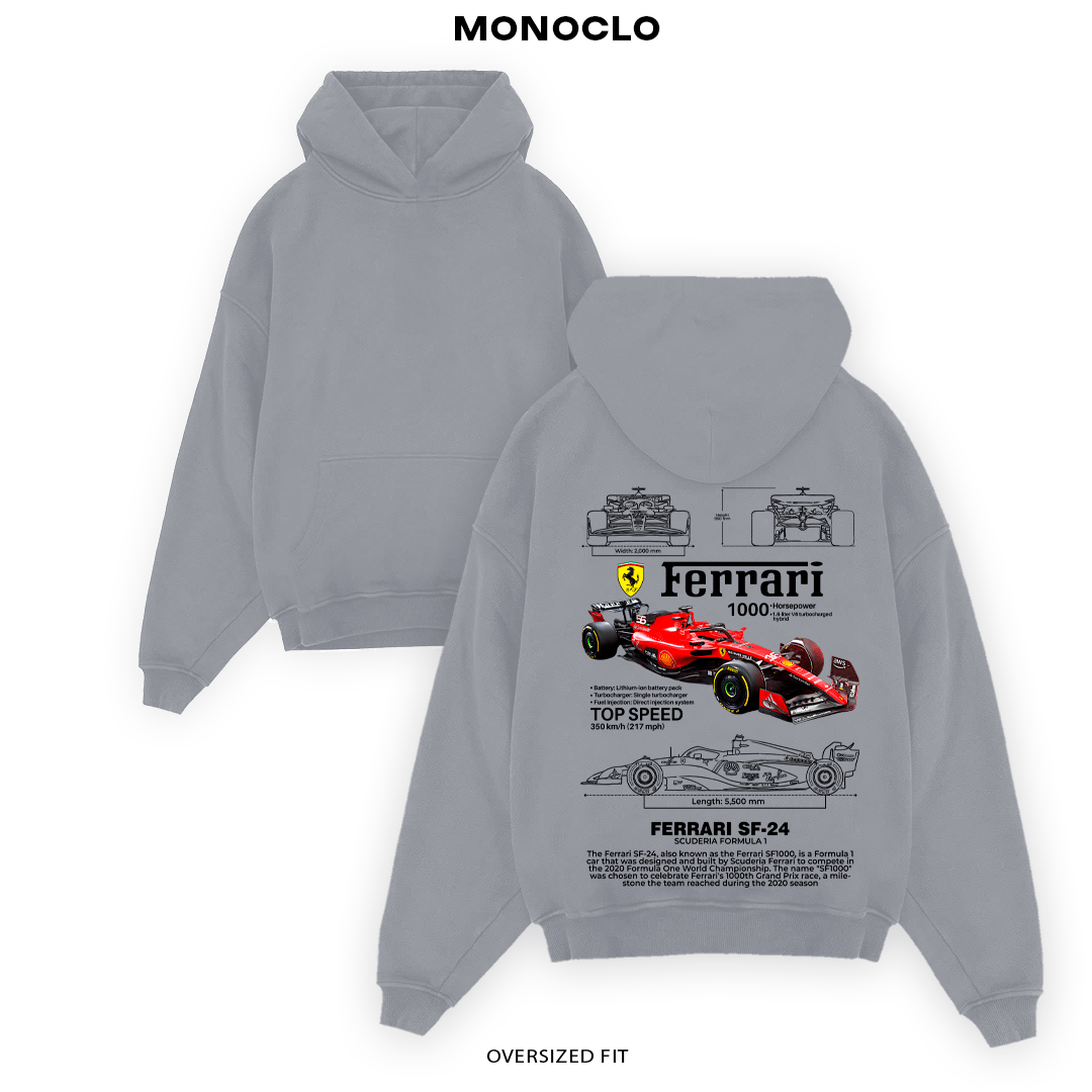 Худі Monoclo Ferrari SF-24 - MONOCLO UA
