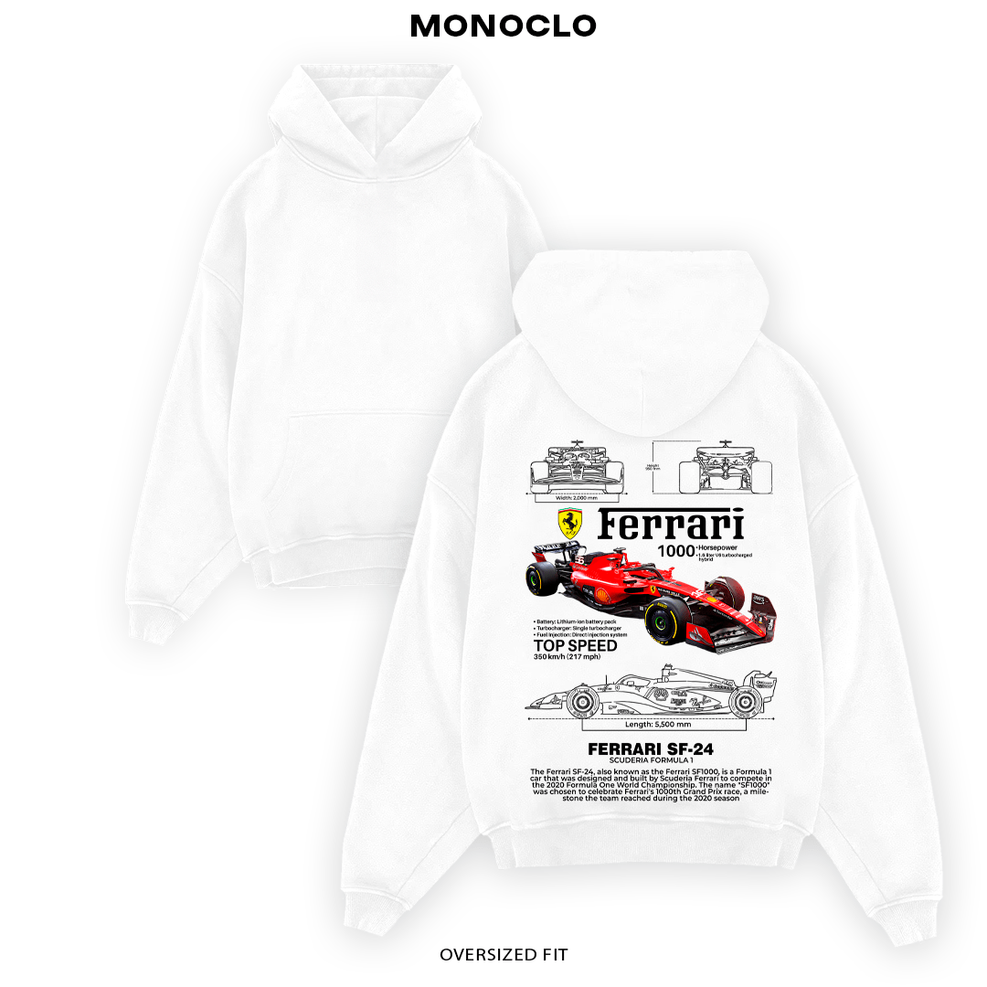 Худі Monoclo Ferrari SF-24 - MONOCLO UA