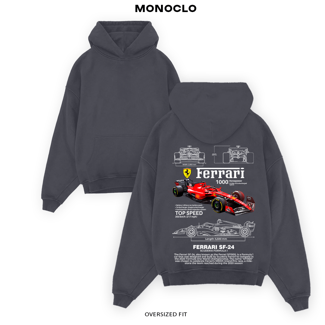 Худі Monoclo Ferrari SF-24 - MONOCLO UA