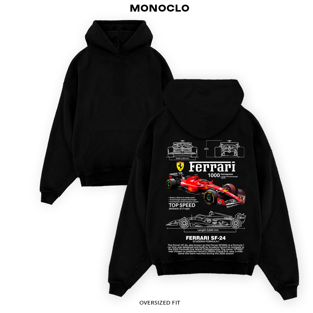 Худі Monoclo Ferrari SF-24 - MONOCLO UA
