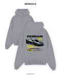 Худі Monoclo Ferrari x Batman – Сірий