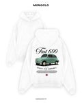 Худі Monoclo Fiat 600 – Білий