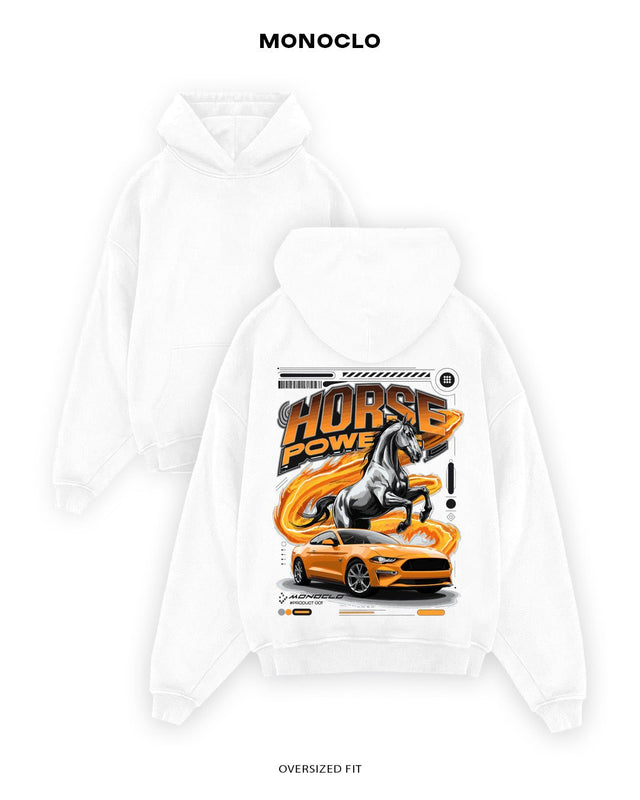 Худі Monoclo Ford Horse Power - shop_name Білий