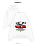 Худі Monoclo Ford Mustang Red – Білий