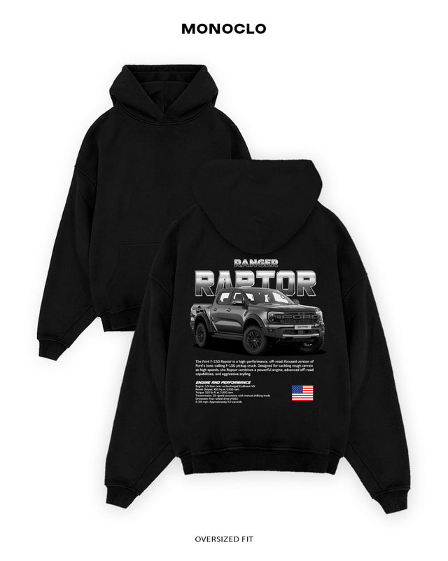 Худі Monoclo Ford Ranger Raptor - shop_name Чорний