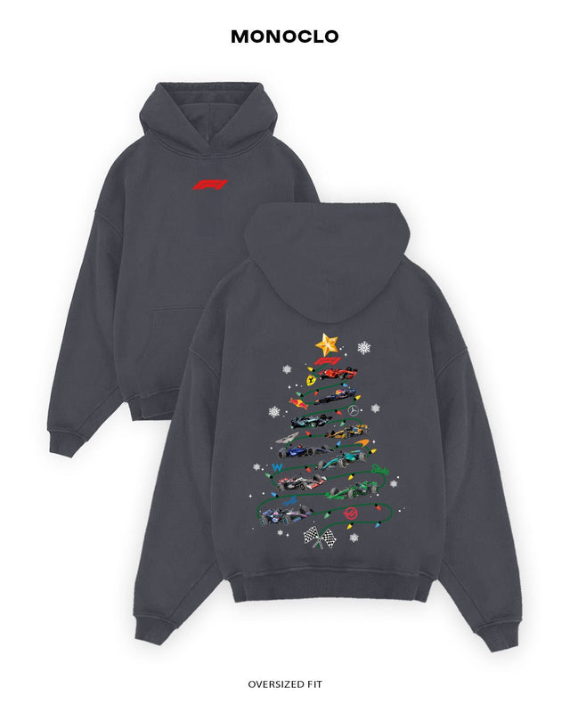 Худі Monoclo Formula 1 Christmas Edition - shop_name Графітовий