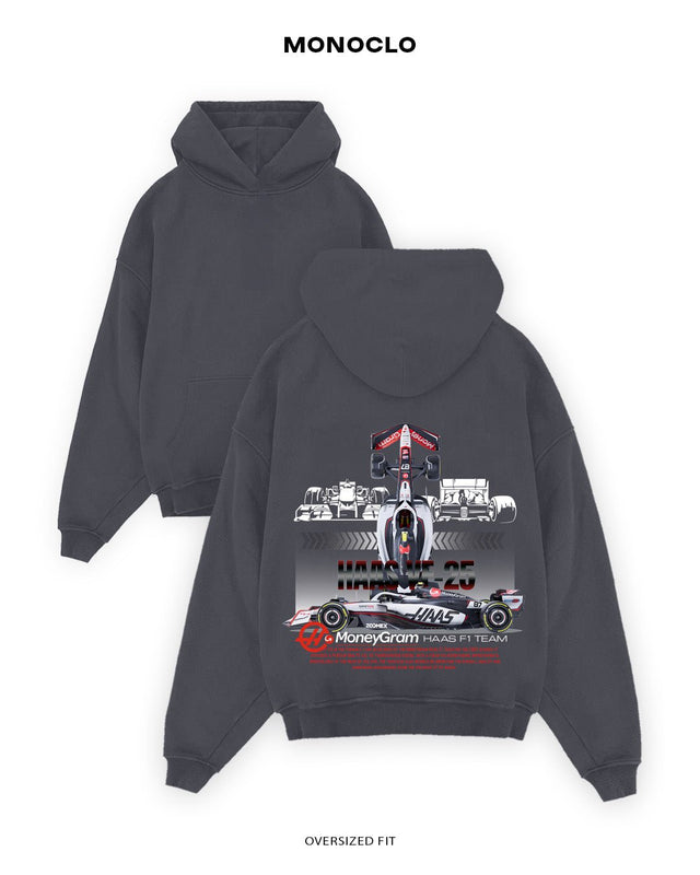 Худі Monoclo Haas F1 - 25 Formula 1 - shop_name Графітовий