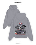 Худі Monoclo Haas F1-25 Formula 1 – Сірий