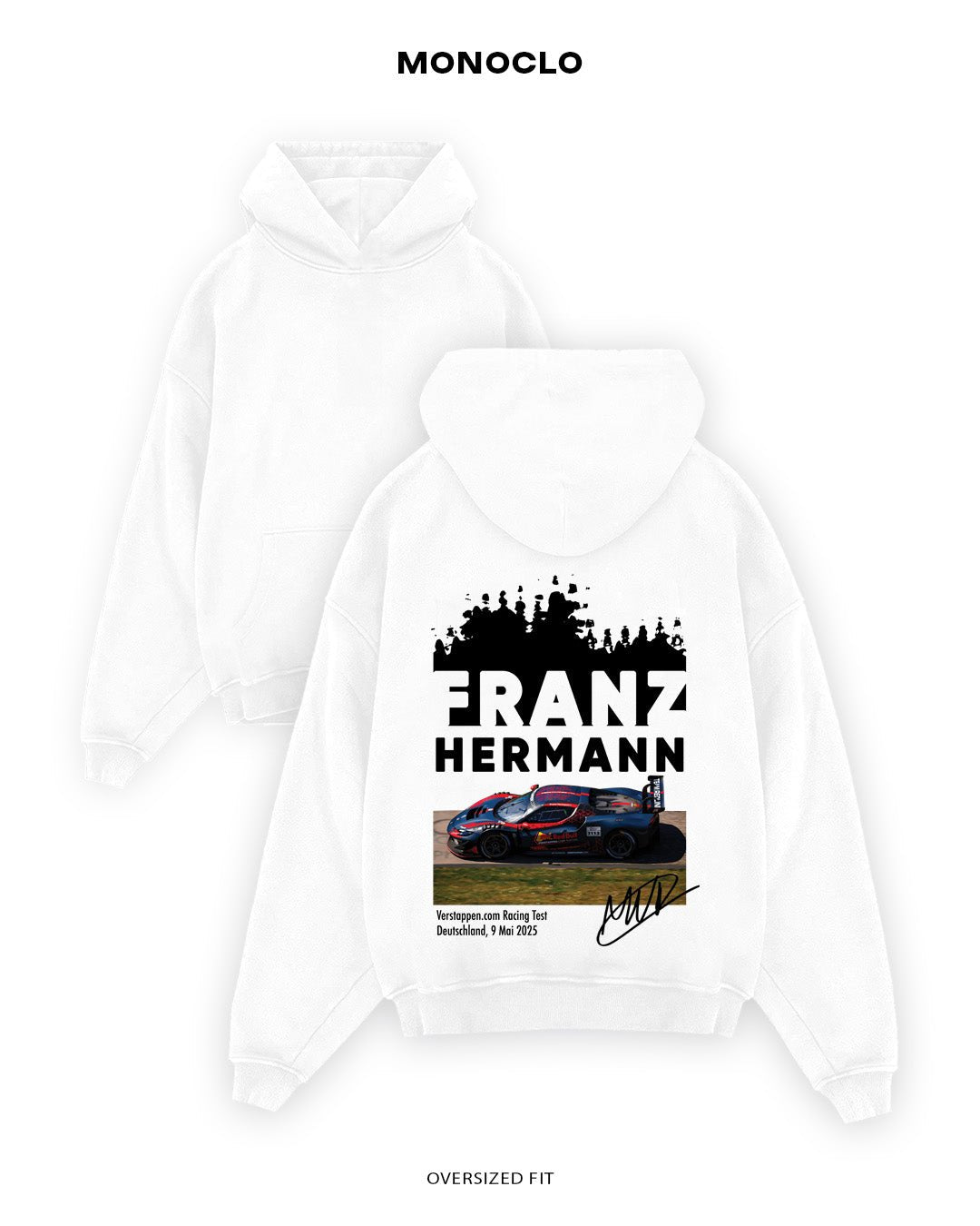 Худі Monoclo Hermann Motorsport Edition - shop_name Білий