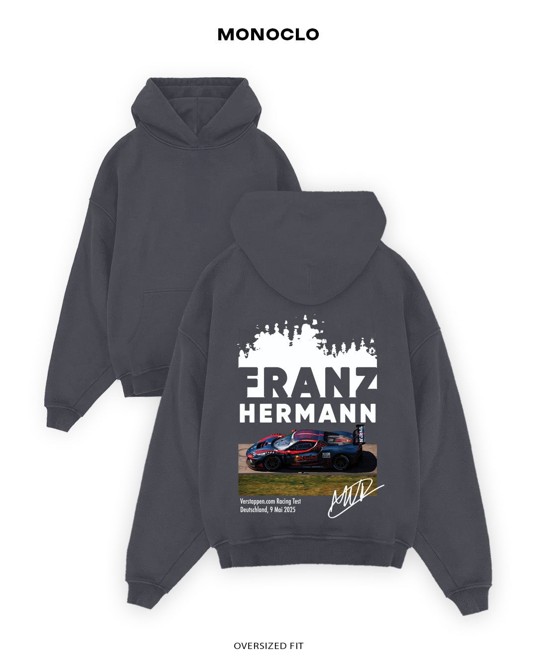 Худі Monoclo Hermann Motorsport Edition - shop_name Графітовий