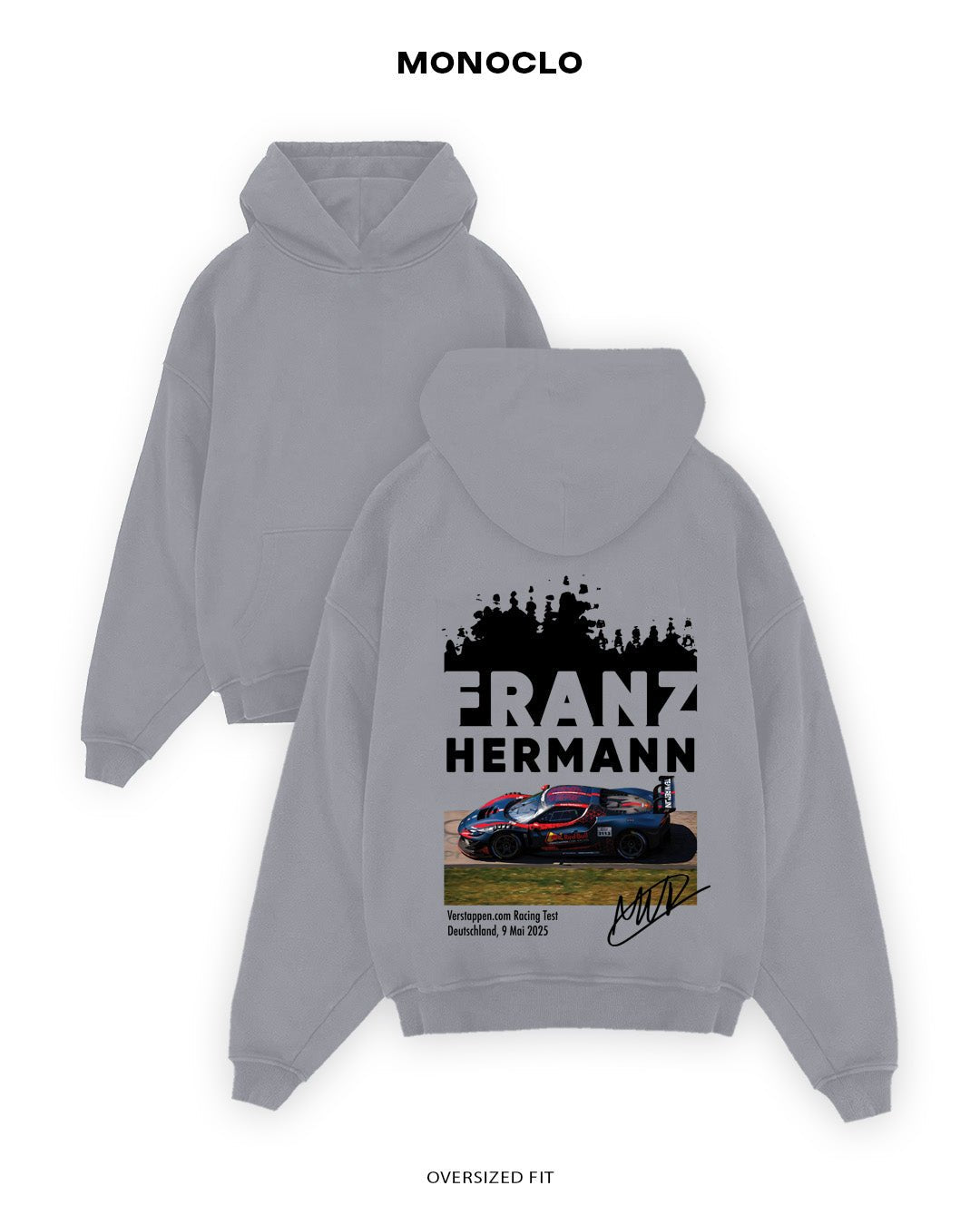 Худі Monoclo Hermann Motorsport Edition - shop_name Сірий