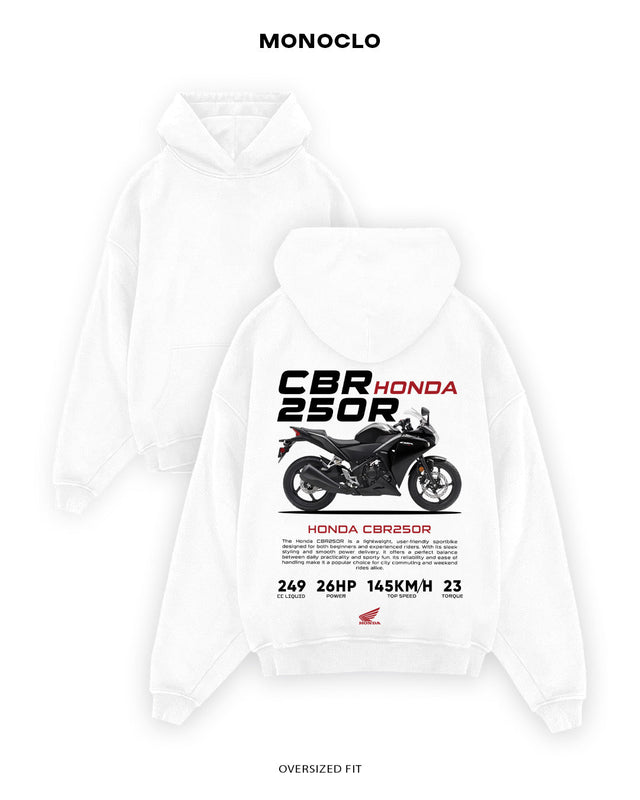 Худі Monoclo Honda CBR250R - shop_name Білий