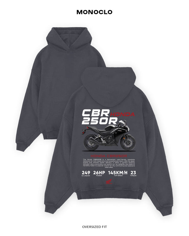 Худі Monoclo Honda CBR250R - shop_name Графітовий