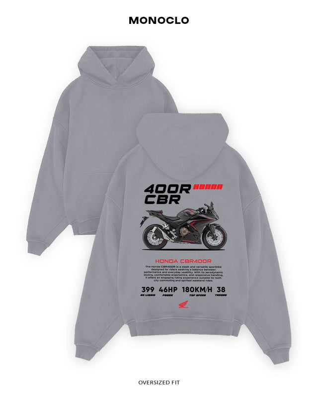Худі Monoclo Honda CBR400R - shop_name Сірий