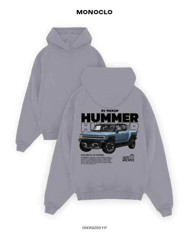 Худі Monoclo Hummer EV Pickup - shop_name Сірий