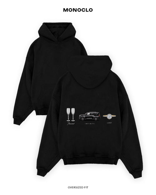 Худі Monoclo Infiniti Lifestyle - shop_name Чорний