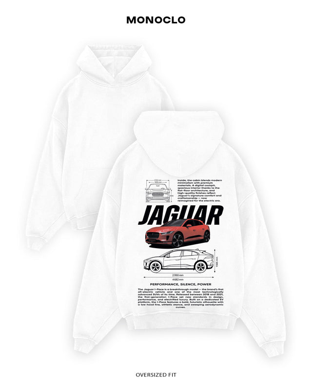 Худі Monoclo Jaguar I - PACE - shop_name Білий