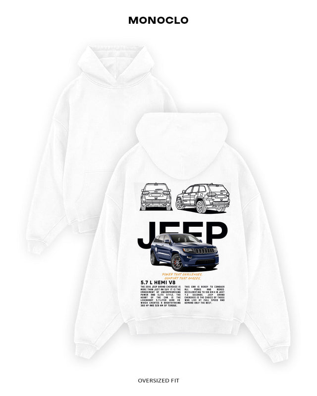 Худі Monoclo Jeep Grand Cherokee - shop_name Білий