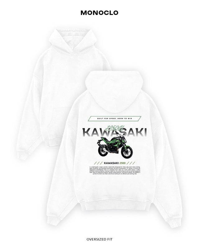 Худі Monoclo Kawasaki Z250SL - shop_name Білий