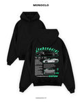 Худі Monoclo Lamborghini Aventador – Чорний
