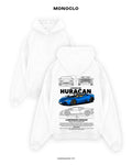 Худі Monoclo Lamborghini Huracan – Білий