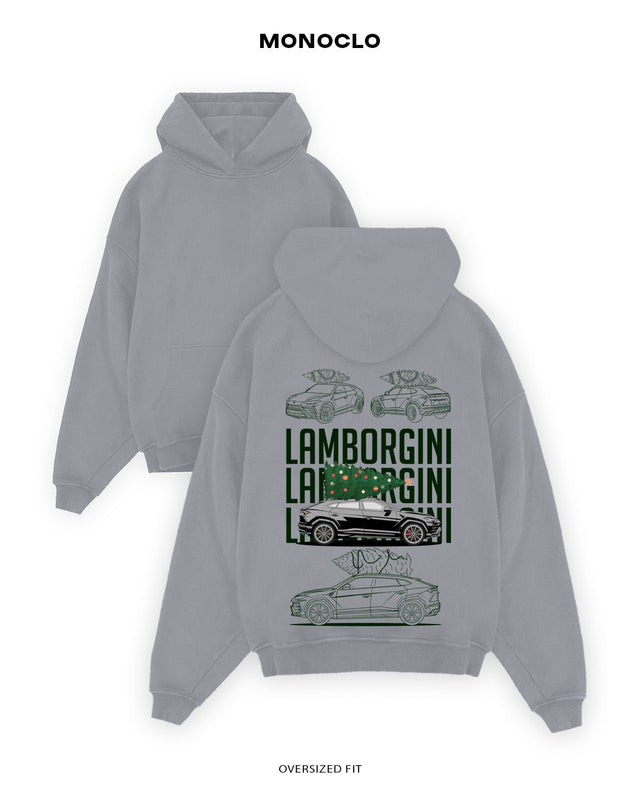 Худі Monoclo Lamborghini Urus Christmas - shop_name Сірий