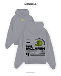 Худі Monoclo Lando Norris McLaren 1963 + Logo – Сірий