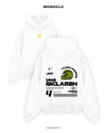 Худі Monoclo Lando Norris McLaren 1963 + Logo – Білий
